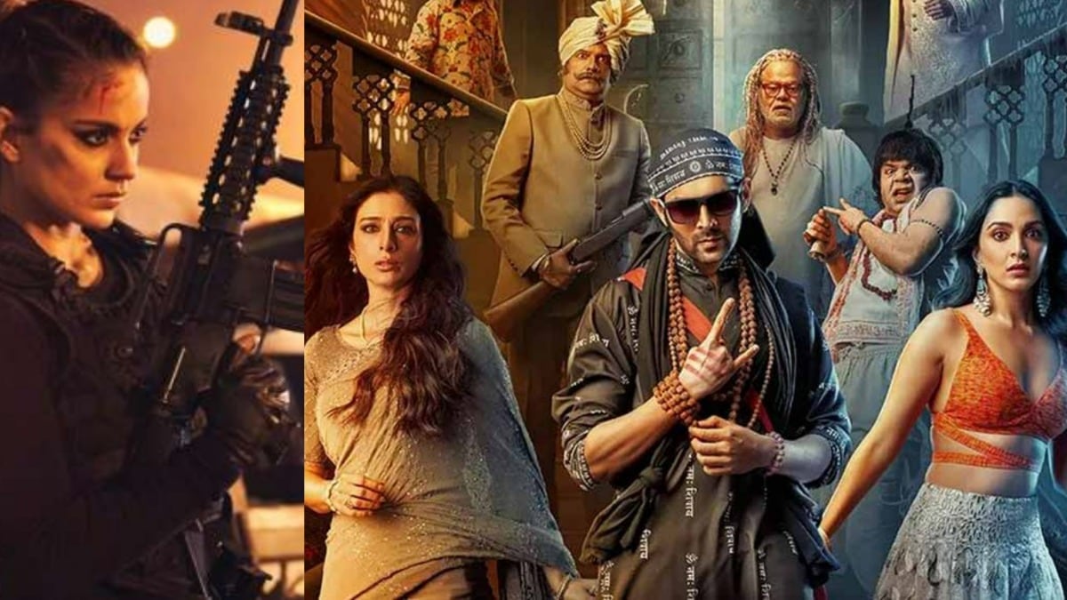 Dhaakad: Kangana Ranaut’s salary is almost Bhool Bhulaiyaa 2’s opening Box Office; know how much Arjun and Divya were paid