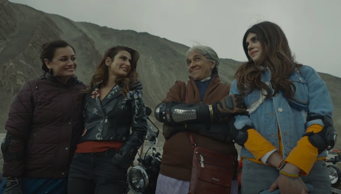 Dhak Dhak Title Track Re Banjara: Ratna Pathak Shah, Dia Mirza, Fatima Sana Shaikh, Sanjana Sanghi's song is inspiring and liberating