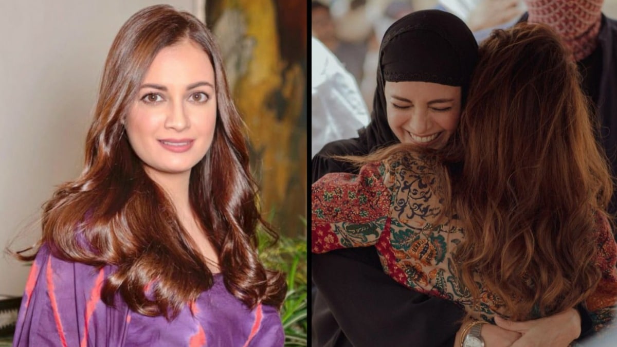 Dhak Dhak: Dia Mirza posts a picture with co-actor Fatima Sana Shaikh from the set of upcoming film