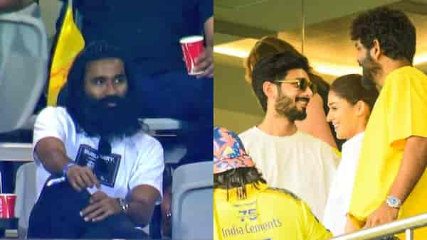 CSK vs MI: Dhanush, Nayanthara, Lokesh Kanagaraj, Anirudh, Vignesh Shivan in attendance, it's a star-studded affair at IPL