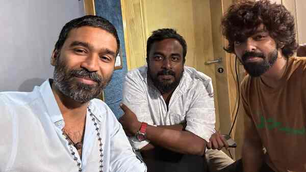 Dhanush, Arun Matheswaran and GV Prakash Kumar