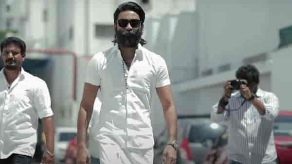 Captain Miller: Dhanush slays it in ethnic avatar at film's puja ceremony