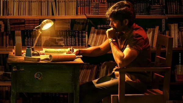 Dhanush burns the midnight oil in the first look of his bilingual Sir a.k.a Vaathi