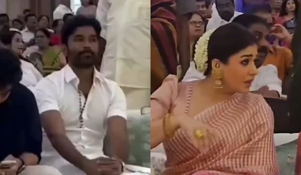 Dhanush and Nayanthara make public appearance after their spat at THIS event; Watch video here