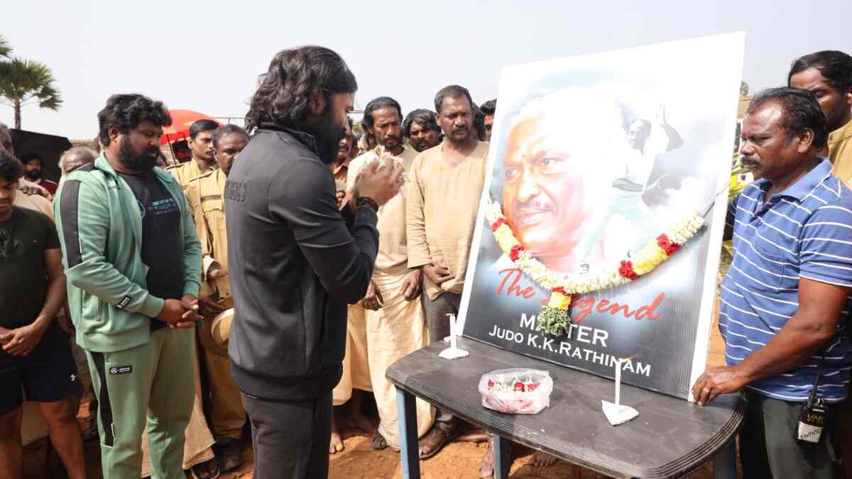 Captain Miller team pays homage to ace stunt choreographer Judo Rathinam