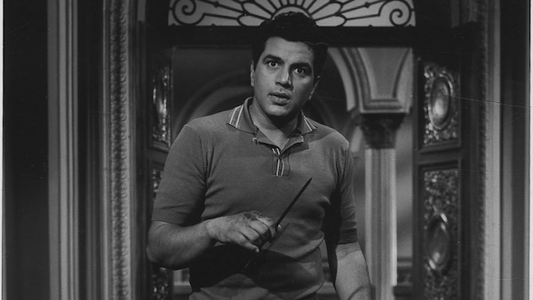 Dharmendra in a Hindustan Times photo dated 12 November 1964. All rights reserved.