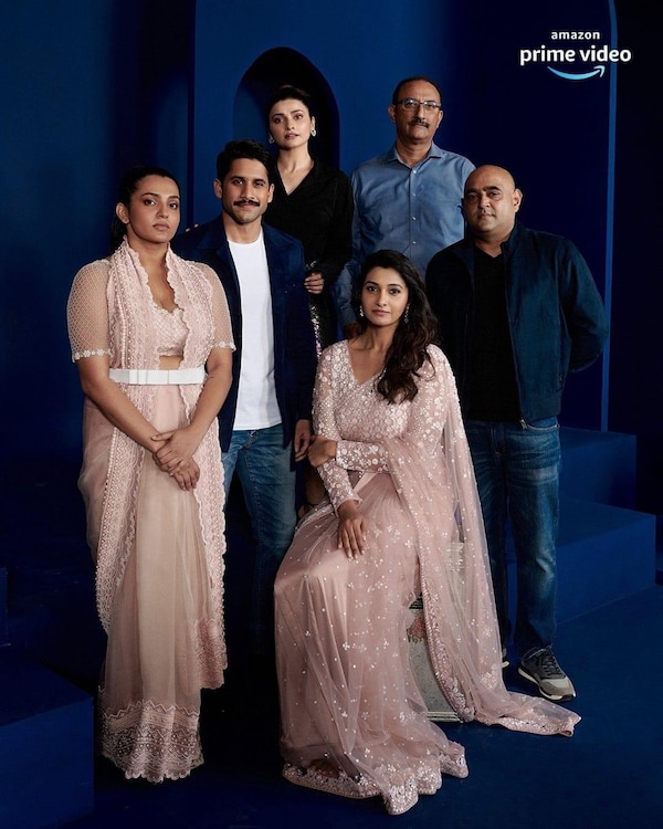 The cast of Dhootha