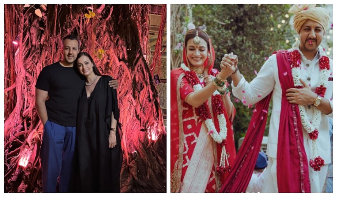 Dia Mirza's anniversary wish for husband Vaibhav Rekhi includes a ...