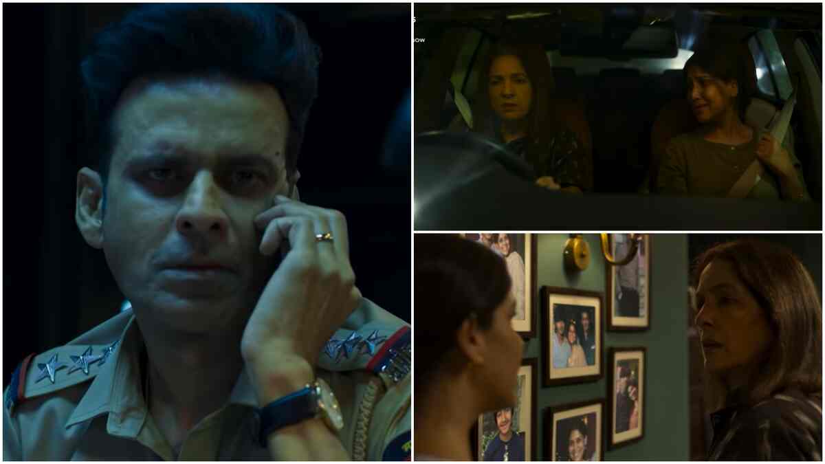 Dial 100 trailer: Neena Gupta turns Manoj Bajpayee-Sakshi Tanwar's lives upside down in one night