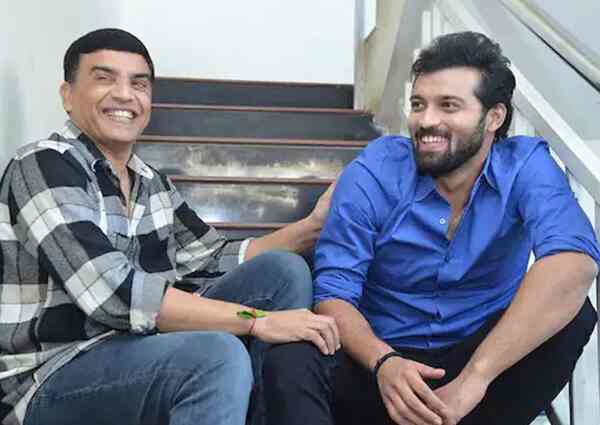 Dil Raju with Ashish Reddy