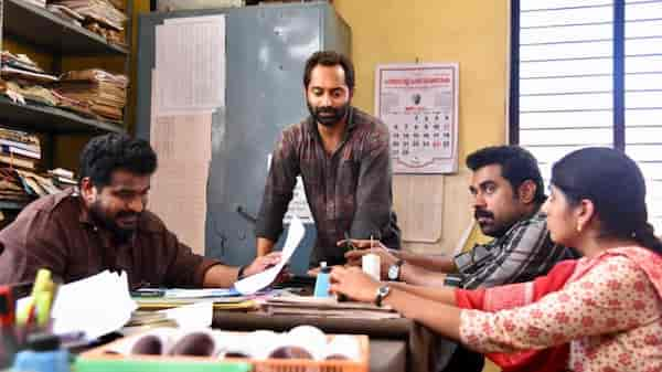 Dileesh Pothan, Fahadh Faasil, Suraj Venjaramoodu and Nimisha Sajayan