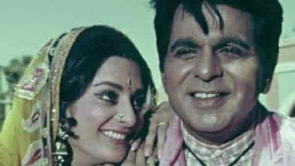 Dilip Kumar and Saira Banu