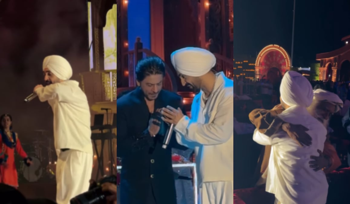 Diljit Dosanjh pens a special message for Anant Ambani, Radhika Merchant; Shares glimpses of Day 2 event with celebs