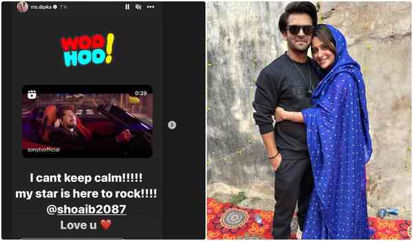 My Star is here: Dipika Kakar pens adorable social media post for Husband Shoaib Ibrahim