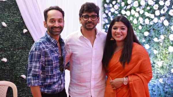 Fahadh Faasil's Kannada debut Dhoomam gets underway with a special muhurtha