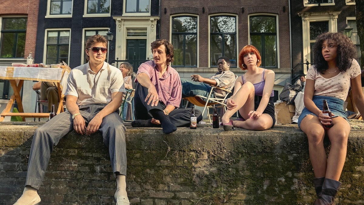 Dirty Lines review: A lot of dirty talk and fake orgasms in this tale of Europe's first erotic phone line