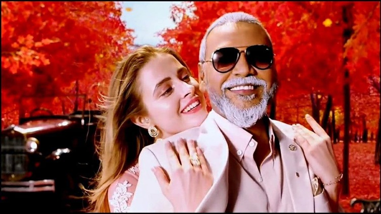 Alexandra and Raghava Lawrence in Kanchana 3