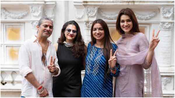 Do Patti: Kriti Sanon's debut film as producer co-starring Kajol goes on floors