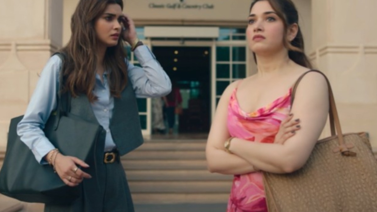 Do You Wanna Partner first song Udd Jaavan: Sufi Motiwala turns mediator in Tamannaah Bhatia-Diana Penty fight