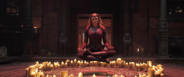 Elizabeth Olsen as Scarlett Witch in a still from Doctor Strange in the Multiverse of Madness