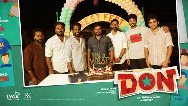 The shooting of Sivakarthikeyan-starrer Don has been wrapped up; release date announcement soon