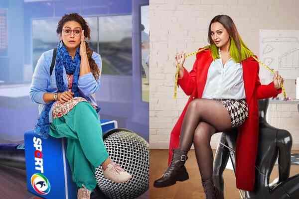 Double XL posters: Sonakshi Sinha, Huma Qureshi are women with big dreams; film to release on THIS date