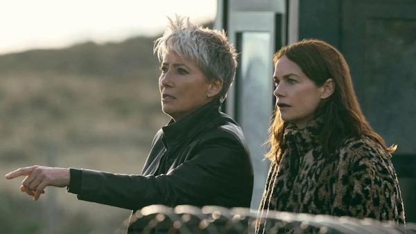 Emma Thompson and Ruth Wilson in Down Cemetery Road