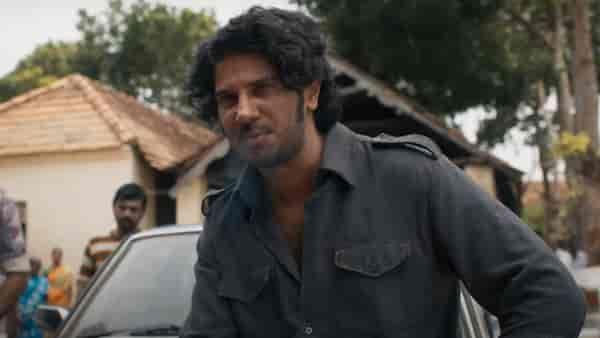 Dulquer in a still from King of Kotha