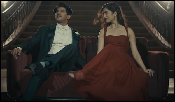 Kaantha first song out: Dulquer Salmaan, Bhagyashrii Borse bring back the charm of old-world romance in Panimalare