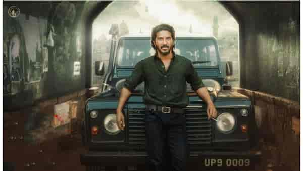 Dulquer Salmaan in a poster of King of Kotha