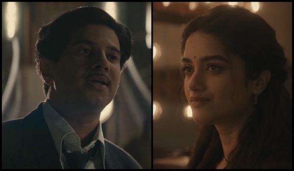 Kaantha teaser out: Dulquer Salmaan emerges reigning superstar in this period drama with Bhagyashri Borse