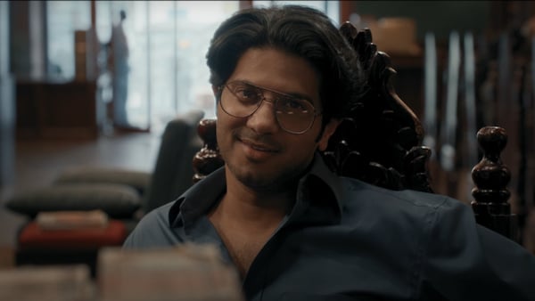 Dulquer Salmaan in Lucky Baskhar trailer.