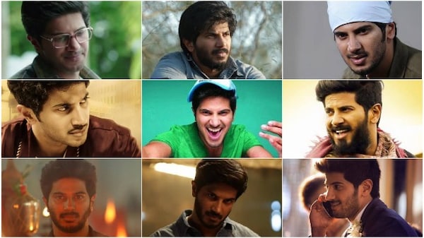 9 characters of Dulquer Salmaan that represent 9 emotions