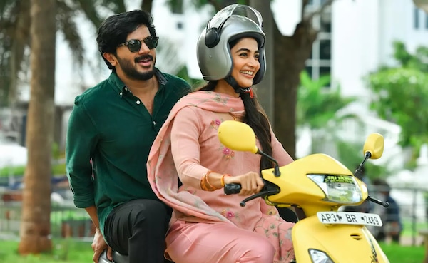 Dulquer Salmaan with Pooja Hegde in his next Telugu film