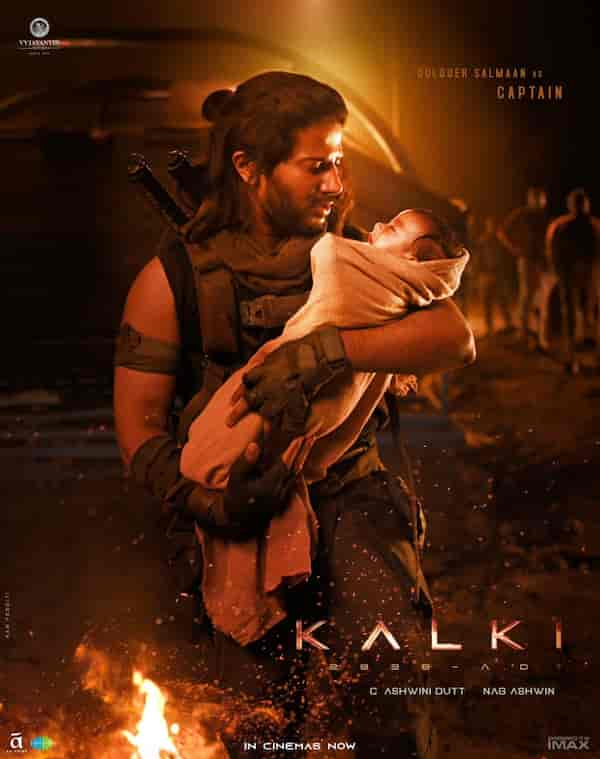 Dulquer Salmaan's character poster from Kalki 2898 AD.