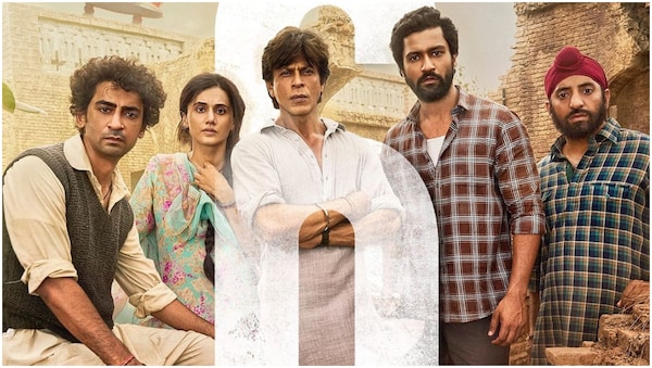 Dunki new poster - Shah Rukh Khan, Taapsee Pannu and Vicky Kaushal look surprisingly confused; check it out