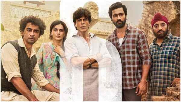 Dunki new poster - Shah Rukh Khan, Taapsee Pannu and Vicky Kaushal look surprisingly confused; check it out