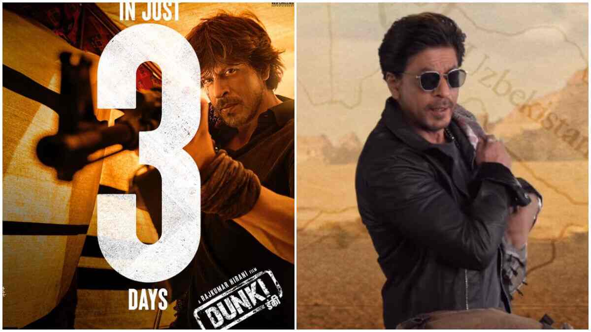 Dunki update! Shah Rukh Khan drops gun-wielding poster and new promo