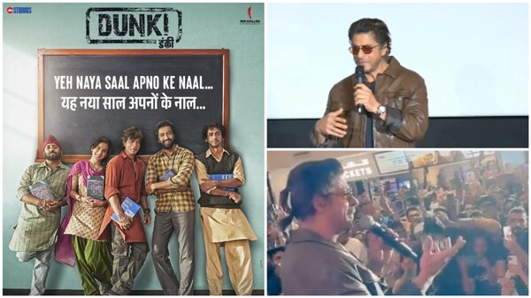 Dunki promotions in Dubai - Shah Rukh Khan gives a witty reply to everyone who does his mimicry