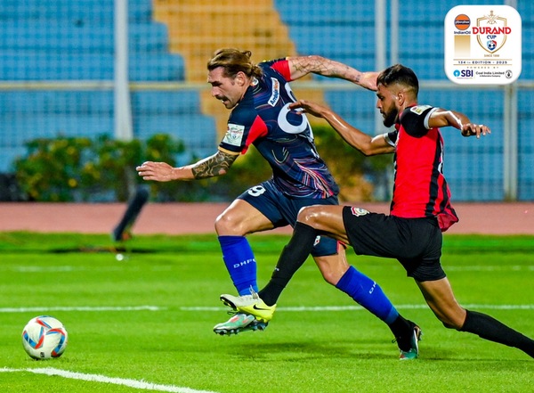 BSF FT faced a 1-8 defeat at the hands of Diamond Harbour FC on Friday, last week. Image | Durand Cup
