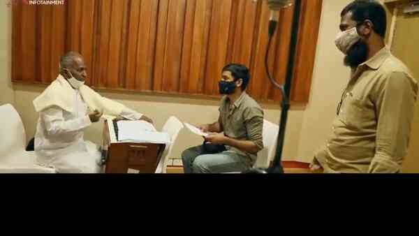 ​  Viduthalai: Isaignani Ilaiyaraaja drops promo of Onnoda Nadandha sung by Dhanush