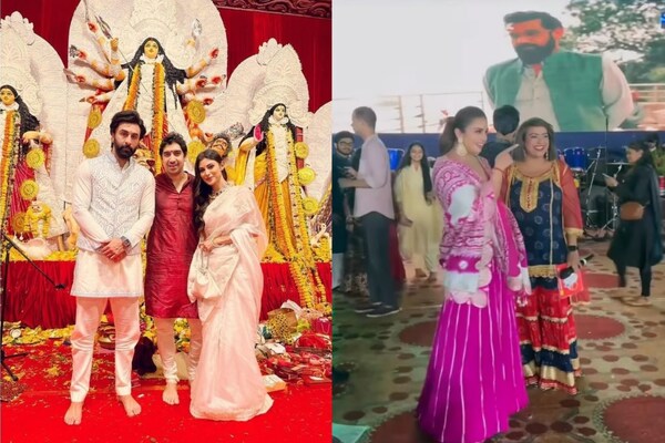 Dussehra 2022: From Mouni Roy to Huma Qureshi, Bollywood engages in festivities with flair