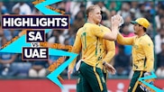South Africa vs UAE: Highlights
