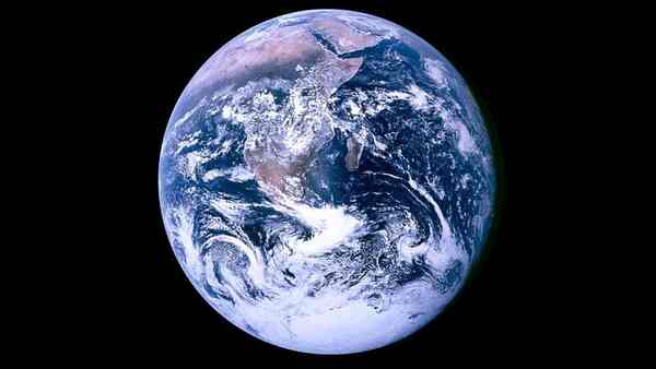 Earth as 'The Blue Marble'. Image via Wikimedia Commons