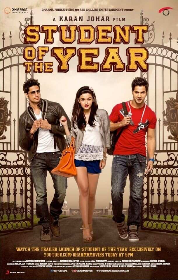 10 years of Student of the Year: Karan Johar celebrates how SOTY helped him  find 'family' in Alia Bhatt, Varun Dhawan, Sidharth Malhotra