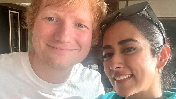 Ed Sheeran meets Jonita Gandhi, is a collaboration in the works?