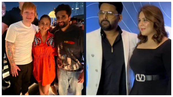Ed Sheeran parties with Rakul Preet Singh, Jackky Bhagnani at Kapil Sharma’s bash