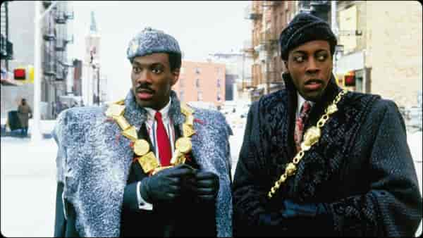 Eddie Murphy and Arsenio Hall in 'Coming to America'