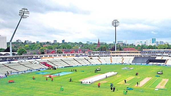 Edgbaston cricket ground. HT Photo