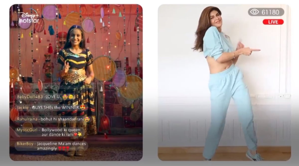 Escaype Live: Jacqueline Fernandez praises 'Dance Rani' Aadya Sharma; competes in a dance battle - watch